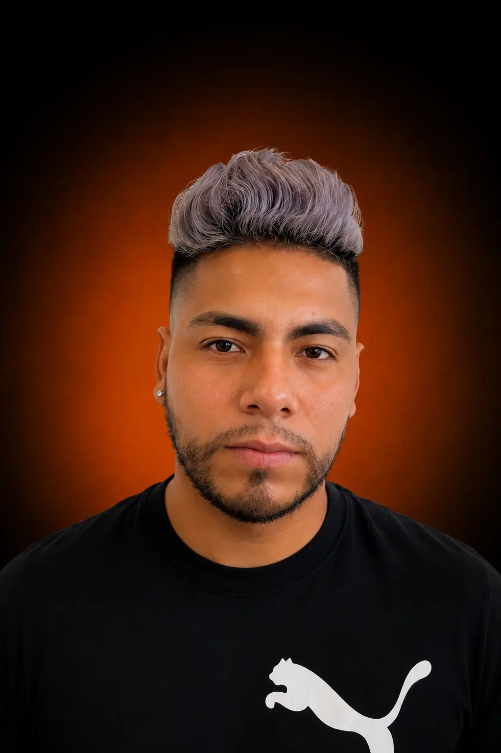 Carlos, barber at NJ's Barbershop in Casselberry FL